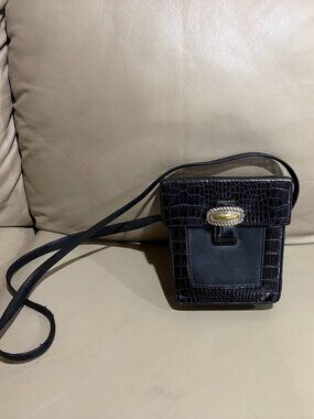 Brighton One World Leather Bag (Preowned)